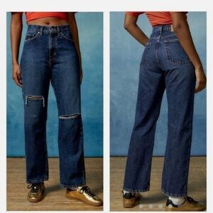 BDG Dark Blue Straight Leg Jeans